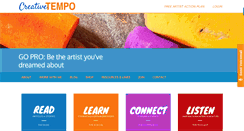 Desktop Screenshot of creativetempo.com
